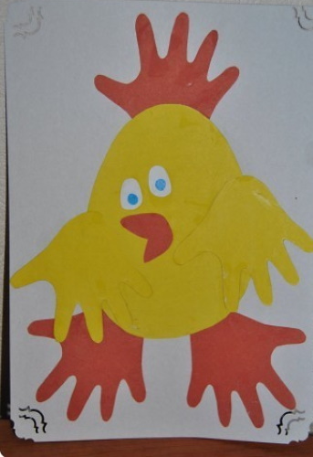 Palmenapplikationen aus farbigem Papier für Kinder: Herbstbaum, Igel, Pfau, Blumen