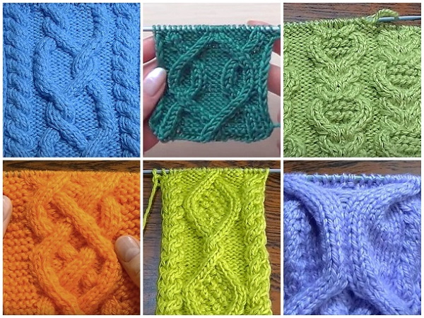 Aran-Stricknadeln. Strickmuster, Designs mit Beschreibungen für Männer, Frauen, Kinder. Nahaufnahme