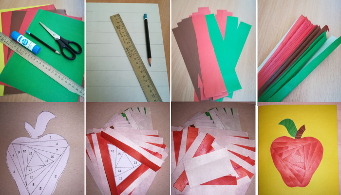 Irisfalten für Anfängerkinder. Was ist das, Diagramme, Schritt-für-Schritt-Meisterkurse. Foto