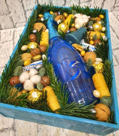 Sträuße aus Nüssen und Trockenfrüchten. DIY-Meisterkurse für Anfänger Schritt für Schritt
