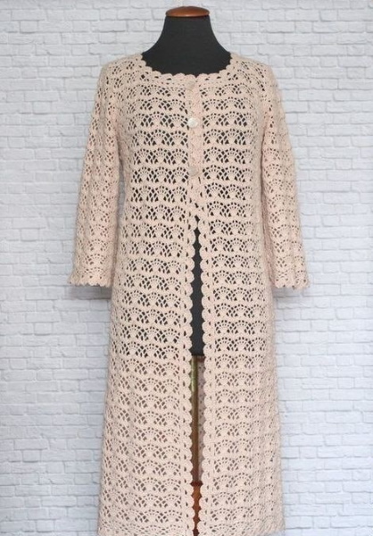 Häkel-Cardigan für Damen. Schnittmuster und Beschreibungen für Sommer, Herbst, Winter, für Übergrößen