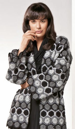 Häkel-Cardigan für Damen. Schnittmuster und Beschreibungen für Sommer, Herbst, Winter, für Übergrößen