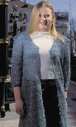 Häkel-Cardigan für Damen. Schnittmuster und Beschreibungen für Sommer, Herbst, Winter, für Übergrößen