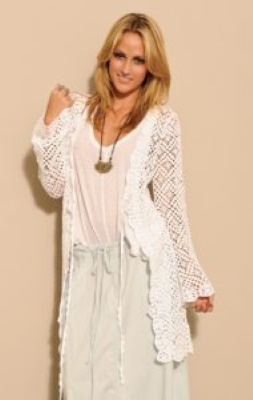 Häkel-Cardigan für Damen. Schnittmuster und Beschreibungen für Sommer, Herbst, Winter, für Übergrößen
