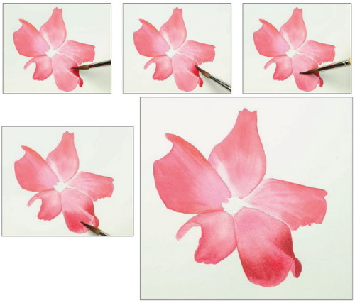 Glocke, Zeichnungen für Kinder, Blume mit Bleistift, malen Schritt für Schritt