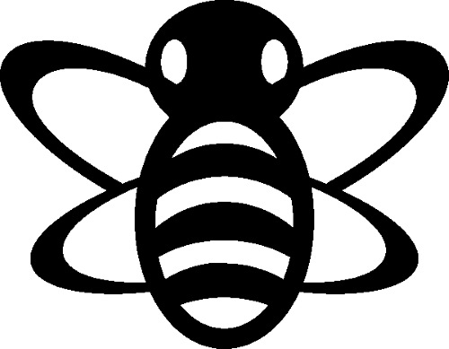 Bienenwabe. Zeichnen mit einem Grafikstift, Schablonen für Anfänger