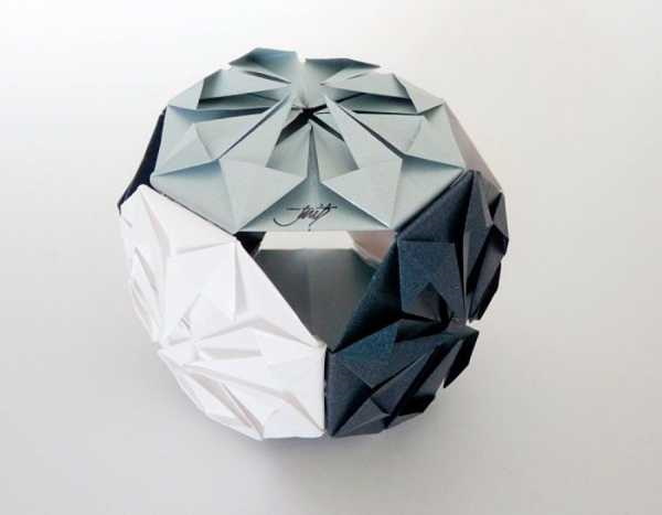 Kusudama-Kugeln aus Papier: Muster für Anfänger, einfach selbst machen