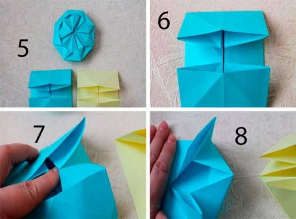 Kusudama-Kugeln aus Papier: Muster für Anfänger, einfach selbst machen