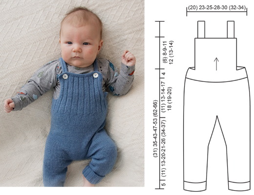 Gestrickte Hosen für Neugeborene 0-1-2-3-4-5-6 Monate. Schemata, Beschreibung für Anfänger