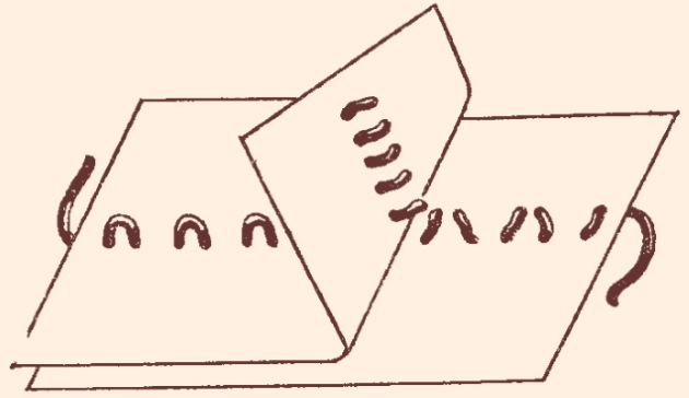 Sticharten zum Handnähen Schritt für Schritt. Was sind sie, Diagramme, Beschreibung, Foto