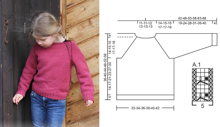 Wir stricken für Kinder mit Stricknadeln für Mädchen im Alter von 3-4 Jahren. Anleitungen, Diagramme mit Beschreibungen