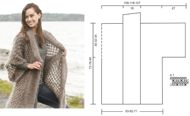 Mit Stricknadeln gestrickte Damenwesten. Schemata mit Beschreibung, Abmessungen, Anweisungen