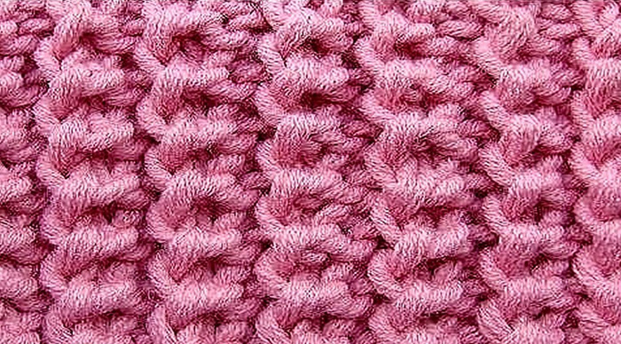 Amerikanisches elastisches Stricken. Strickmuster im Kreis für Socken, Schal, Mütze