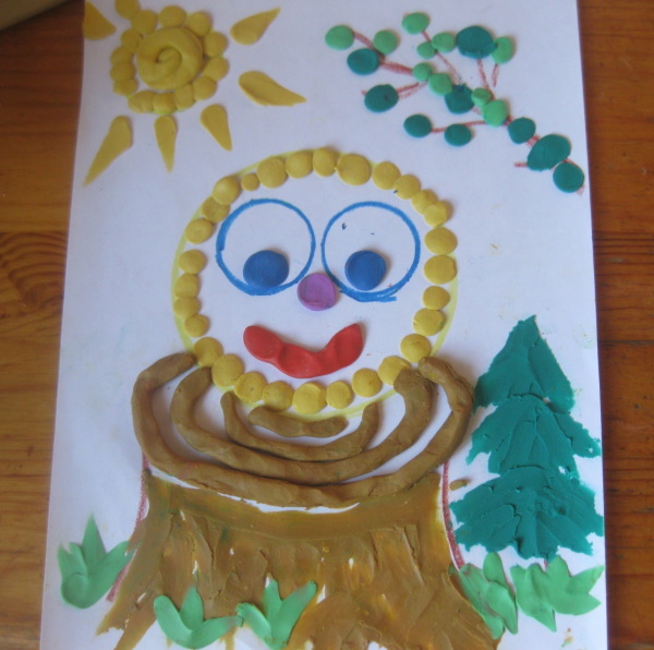 Kolobok-Zeichnung für Kinder mit Bleistift, Farben schwarz und weiß, Farbe, Färbung