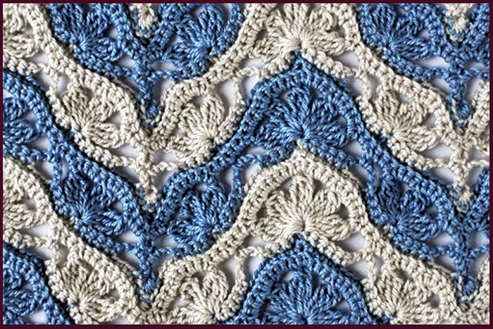 Schöne Häkelmuster. Strickanleitung und Beschreibung für Pullover, Schal, Mütze, Strickjacke