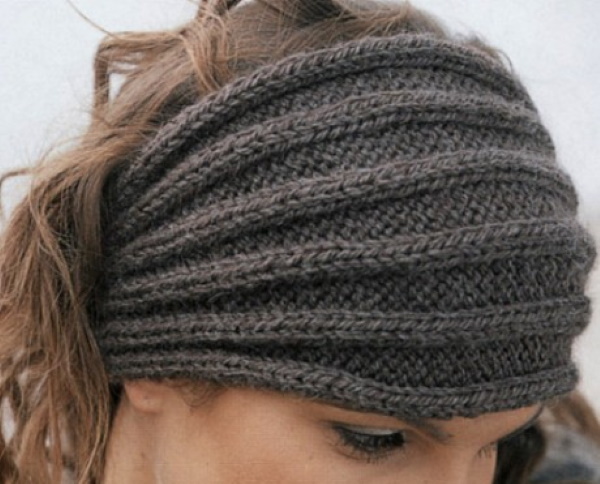 Stirnbänder für Frauen stricken, Muster mit Schritt-für-Schritt-Beschreibung, Fotos
