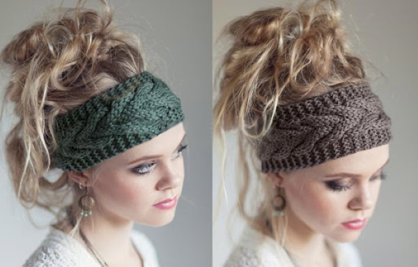 Stirnbänder für Frauen stricken, Muster mit Schritt-für-Schritt-Beschreibung, Fotos