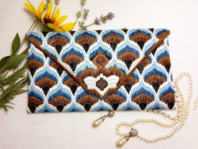 Bargello-Stickerei für Anfänger. Muster, Meisterkurse mit Beschreibungen zu Mesh, Kunststoff-Leinwand, Kleidung