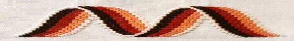Bargello-Stickerei für Anfänger. Muster, Meisterkurse mit Beschreibungen zu Mesh, Kunststoff-Leinwand, Kleidung