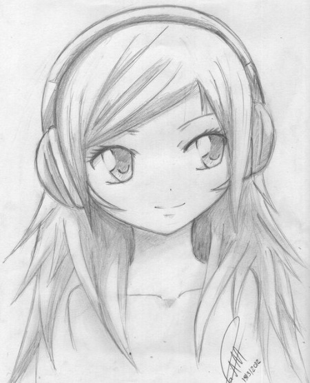 Foto-LP (beste Freunde). Schöne Zeichnungen in Like, Cartoon-Bleistift, Anime auf Avatar
