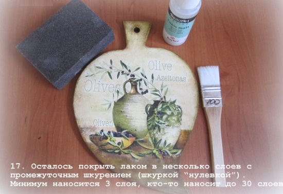 Decoupage auf einer Holzoberfläche. Wie man macht, Meisterklasse aus Servietten, antike Tapeten