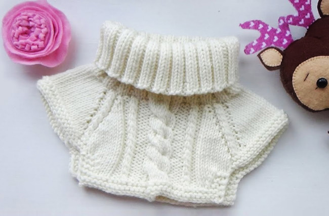 Gestrickter Kragen für einen Jungen: Diagramm mit Strickbeschreibung, Modelle, Video für Anfänger
