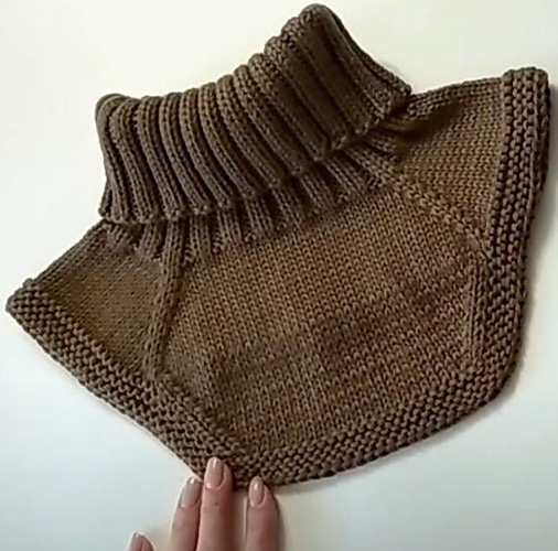 Gestrickter Kragen für einen Jungen: Diagramm mit Strickbeschreibung, Modelle, Video für Anfänger