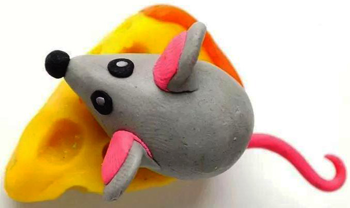 Plastilinmaus für Kinder. Wie man formt, Schritt für Schritt mit Fotos, Video
