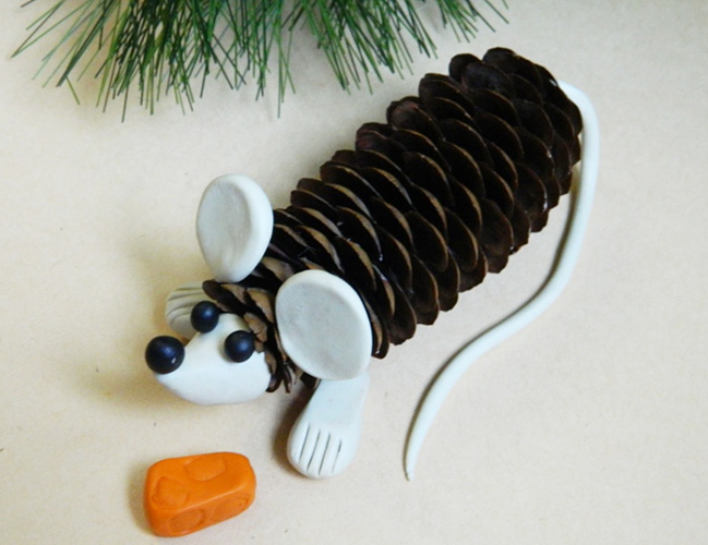 Plastilinmaus für Kinder. Wie man formt, Schritt für Schritt mit Fotos, Video