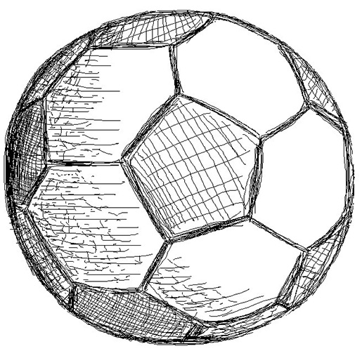 Zeichnen zum Thema Sport durch die Augen von Kindern der Klassen 1-5 mit Bleistift, Farben