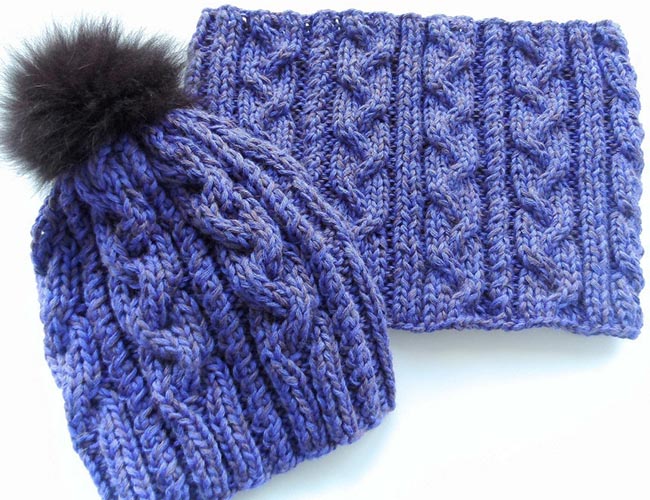 Gestrickter Snood für einen Jungen. Strickanleitungen mit Schritt-für-Schritt-Beschreibungen mit Fotos