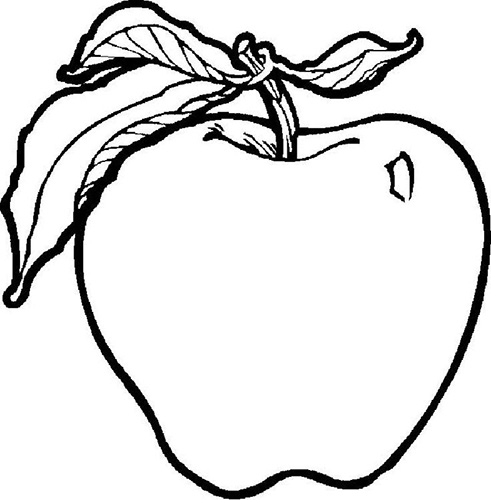 Apfel zeichnen für Kinder. Wie man Schritt für Schritt mit einem Bleistift in Schwarzweiß und Farbe zeichnet