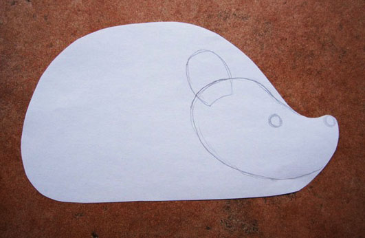 DIY-Igel aus Filz. Muster, Diagramme, Vorlagen, Schablonen