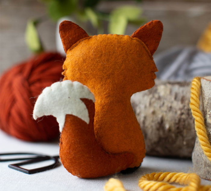 DIY-Fuchs aus Filz. Muster, Vorlagen, Meisterklasse mit Fotos für Anfänger