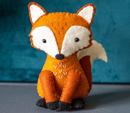 DIY-Fuchs aus Filz. Muster, Vorlagen, Meisterklasse mit Fotos für Anfänger