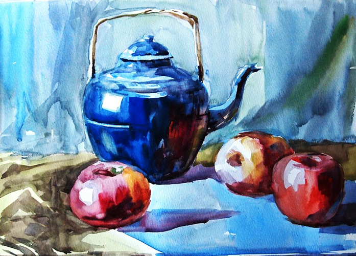 Einfache Gouache-Zeichenideen für Anfänger und Kinder