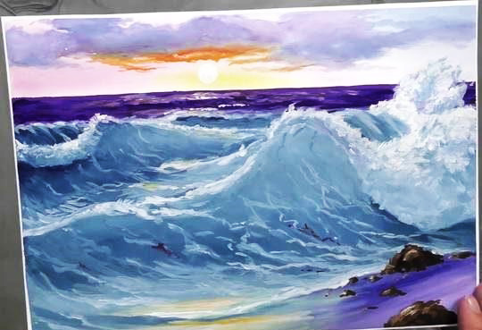Einfache Gouache-Zeichenideen für Anfänger und Kinder