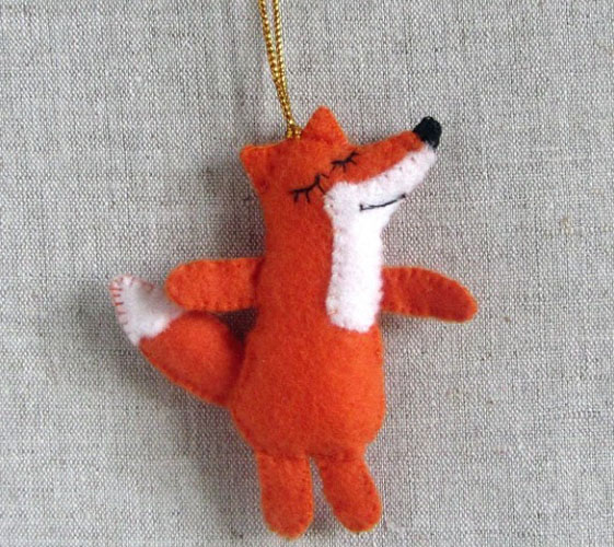 DIY-Fuchs aus Filz. Muster, Vorlagen, Meisterklasse mit Fotos für Anfänger