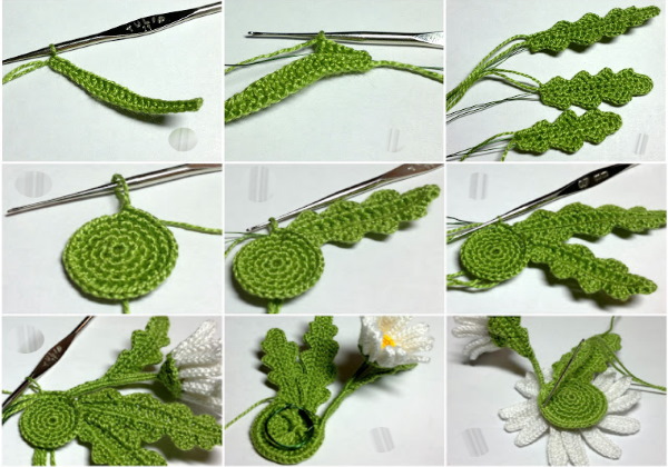 Blätter häkeln. Schema und Beschreibung, wie man einfach und schön für Anfänger für irische Spitze, Rosen, Dekorationen, Blumen strickt