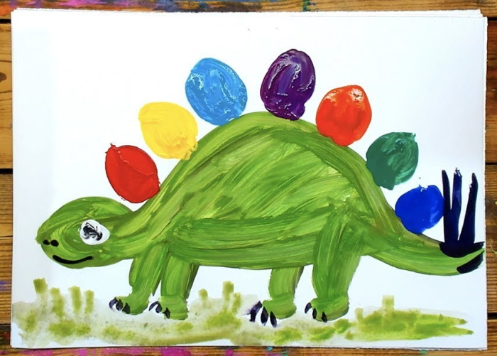 Einfache Gouache-Zeichenideen für Anfänger und Kinder