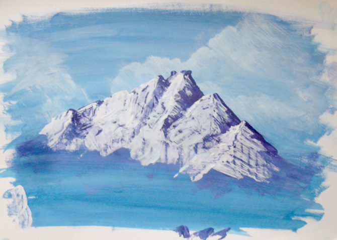 Einfache Gouache-Zeichenideen für Anfänger und Kinder