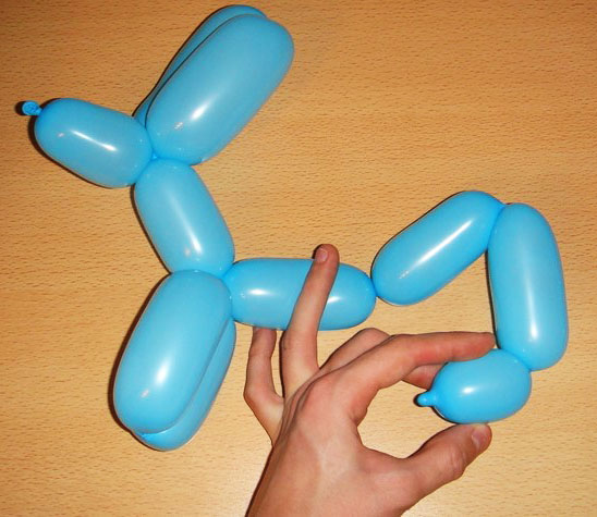 DIY-Ballonfiguren für Anfänger. So geht's Schritt für Schritt, Foto