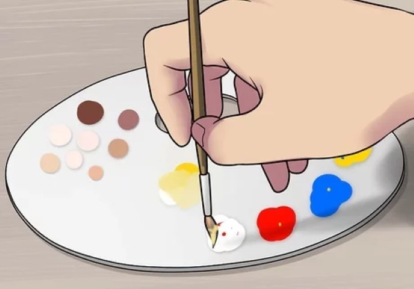 Wie man Lederfarbe aus Farben, Plastilin, Bleistiften, Gouache und Wasserfarben herstellt