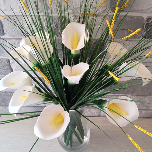 Blumen aus Polymer Clay mit eigenen Händen Schritt für Schritt mit Fotos für Anfänger