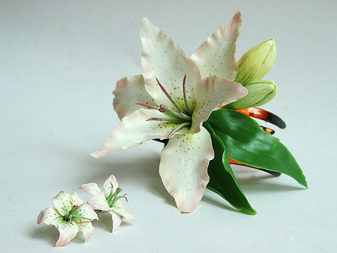 Blumen aus Polymer Clay mit eigenen Händen Schritt für Schritt mit Fotos für Anfänger