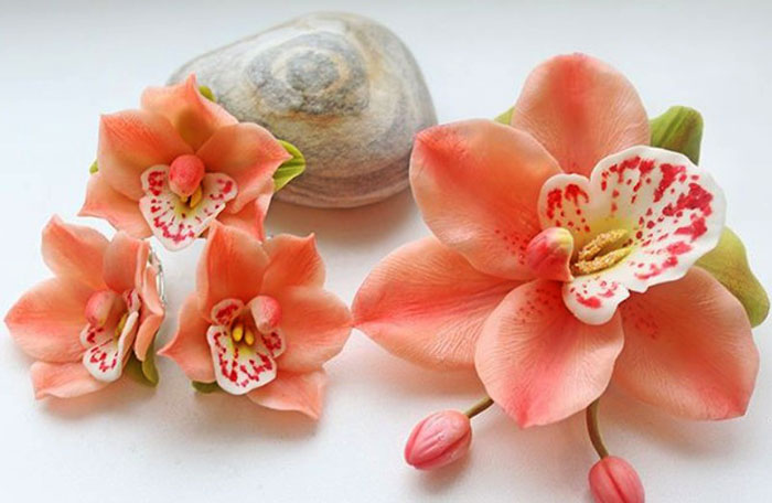 Blumen aus Polymer Clay mit eigenen Händen Schritt für Schritt mit Fotos für Anfänger