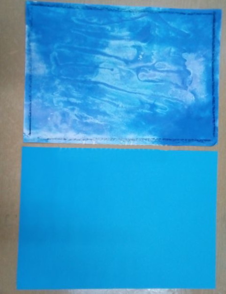 Eisbärzeichnung für Kinder mit Bleistift, Gouache, Farben