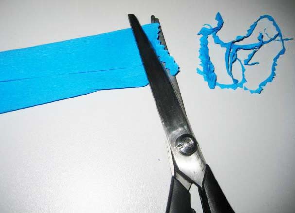 Papierfüller für Schachteln, Papierspäne mit eigenen Händen