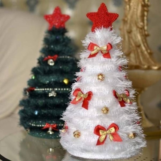 Weihnachtsbaum häkeln. Schema und Beschreibung für Anfänger, Meisterklasse