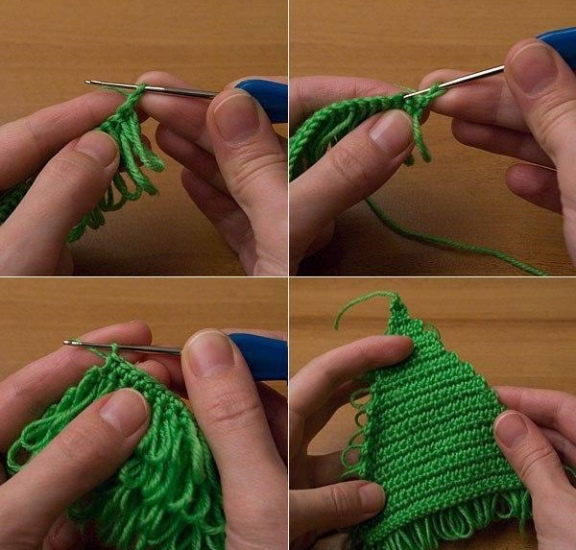 Weihnachtsbaum häkeln. Schema und Beschreibung für Anfänger, Meisterklasse